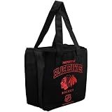 Chicago Blackhawks Black Reusable Insulated Tote Bag