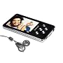 Intenso Video Cruiser  MP3-/Video-Player 8 GB (6,1 cm (2,4 Zoll) Display, Micro SD-Kartenslot, USB 2.0) schwarz/silber