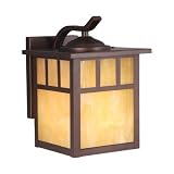 Square-Mission-BBZ - 1 Light Medium Mission Outdoor Lighting Wall Lamp Fixture - Bronze - B2561
