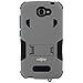 One Touch Fierce 2 Case, CellJoy [Combat Armor] {Wolf Gray} Alcatel One Touch Fierce 2 2014 Release Model Case (WILL NOT FIT Alcatel Fierce 1st Gen) Hybrid Ultra Fit Dual Protection [Heavy Duty] Kickstand **Shock-proof** [Rugged Grip Skin] - Robot Case Cover