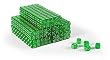 16mm Clear Green Gaming Dice with Rounded Corners - Set of 500