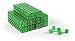 16mm Clear Green Gaming Dice with Rounded Corners - Set of 500