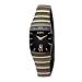 Elgin Women's EG543 Black Ion-Plating and Gold-Tone Bracelet Watch