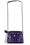 Orla Kiely - Quilted Patent Iris Bag (Violet)