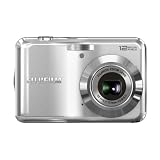 Fujifilm FinePix AV100 Digital Camera - Silver (12 MP, 3x Optical Zoom) 2.7 inch LCD