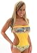 One piece Swimsuit Strapless Swim Suit Aaron Chang Jr. XS S or M