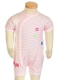 Bebini Knit Cotton Side Snap Shorts Romper