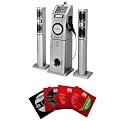 Singing Machine DVD/CDG Karaoke System with Tower Speakers (STVD1001 3CD)