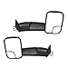 1994-2001 Dodge Ram 1500 2500 3500 Pickup Truck Manual Towing Tow Mirror Pair Set(1994 94 1995 95 1996 96 1997 97 1998 98 1999 99 2000 00 2001 01)