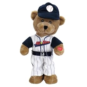  Chantilly Lane Animated Slugger Baseball Bear