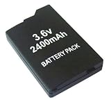 SONY PSP SLIM & LITE 2000 / 2003 replacement battery - High Capacity 2400mAh 3.6v - Hi-TEC ESSENTIALS