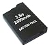 SONY PSP SLIM & LITE 2000 / 2003 replacement battery - High Capacity 2400mAh 3.6v - Hi-TEC ESSENTIALS