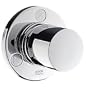 Hansgrohe Axor Uno Trim, Trio Diverter, Polished Chrome #38885001