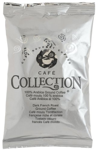 Café Collection Dark French Roast (Ground) Coffee, 2.25-Ounce Packages (Pack of 20) by Cafe Collection