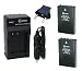 ClearMax Two (2) EN-EL9 / ENEL9 High Capacity Batteries and Multi Voltage Charger For Nikon D40, D40x, D60, D3000, D5000 Digital SLR Cameras