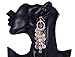 Girl Era Womens Gorgeous Multilayer Round Plates Earrings