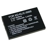 eForCity Replacement Standard Battery for Kodak KLIC-5000 Kodak DX6490 DX7440 LS420 LS443 LS633 Z730, FinePix 50i F401 F401 ~ eForCity