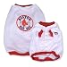 Boston Red Sox Primary Logo Dog Baseball Jersey Shirt - Size X-Large