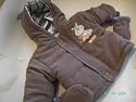 Jacky Baby Winterjacke mit Handschuhen Gr 68