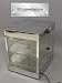 Pizza Food Warmer Display Case - Commercial Merchandiser - Stainless Steel & Tempered Glass
