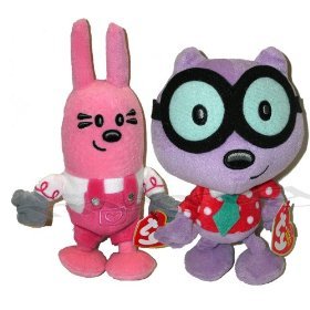 Wow Wow Wubbzy Plush Doll Walden Widget Ty Beanie Babies