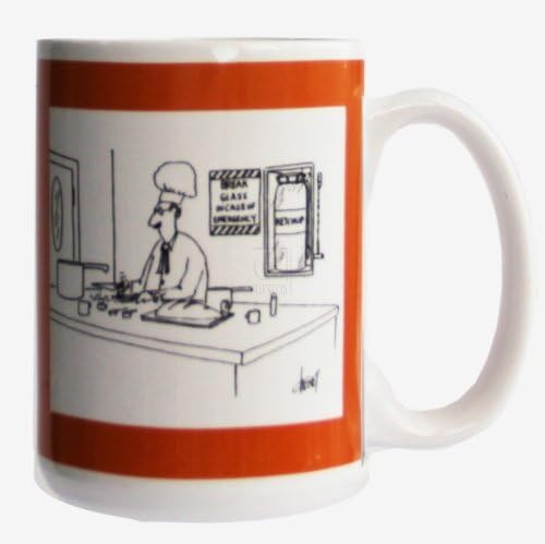 The Saturday Evening Post 14 oz. Cartoon Mug (Chef Mug)