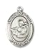 Sterling Silver St. Thomas Aquinas Medal Pendant with 24" Stainless Steel Chain in Gift Box, Patron Saint of (patronage) academics, against storms, against lightning, apologists, book sellers, Catholic academies, Catholic schools, Catholic universities, chastity, colleges, learning, lightning, pencil makers, philosophers, publishers, scholars, schools, storms, students, theologians, universities. Sterling Silver St. Thomas Aquinas Medal Pendant with 24" Stainless Steel Chain in Gift Box, Patron Saint of (patronage) academics, against storms, against lightning, apologists, book sellers, Catholic academies, Catholic schools, Catholic universities, chastity, colleges, learning, lightning, pencil makers, philosophers, publishers, scholars, schools, storms, students, theologians, universities.