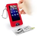 Tuff-Luv Slim & Lite Silicon Case for the Sony X-Series Colour RED