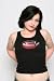 Skulbone Ladies Vampire Teeth Beater Shirt FEED Glowing Vampire Teeth