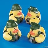 Camouflage Rubber Duckys (12 pcs)