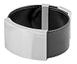 Buckle Leather Bracelet - Stainless Steel - 9.5'' Length