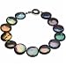 Freshwater Cultured Black Pearl Coin Fashion Bracelet