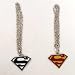Superman Logo Anh�nger Halskette Kette Necklace Schmuck