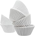 500 pcs - Reynolds White Paper Cupcake Cup Liners - STANDARD Size