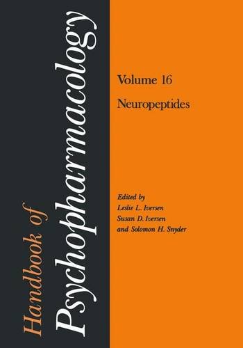 Handbook of Psychopharmacology: Volume 16: Neuropeptides