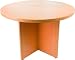42'' Round Contemporary Conference Table with Light Cherry Finish [SL-MBC42-CHY-GG]