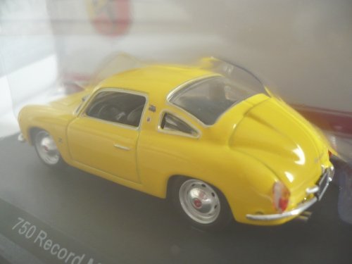 Imagen 4 de Fiat Abarth 750 Record Monza, amarillo , 1958, Modelo de Auto, modello completo, SpecialC.-47 1:43