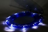 Beleuchteter Toilettensitz blau mit blauen LEDs