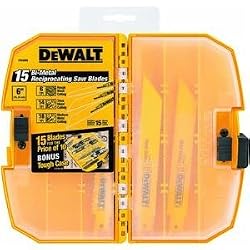 Black & Decker/DWLT DW4890 15-Piece Bi-Metal Reciprocating Blade