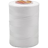 Star Mercerized Cotton Thread Solids 1200 Yards-White