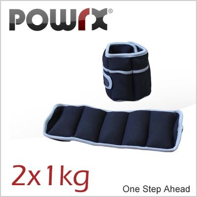 POWRX® Gewichtsmanschetten 1 kg Fuß + Handgewichte