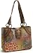 Anuschka Double Compartment Large Tote - Premium Safari