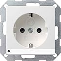 Gira Steckd. m.LED Beleuchtung