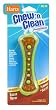 Hartz Chew N' Clean Assorted Colors Dental Duo Toy and Edible Dog Chew, Small