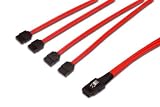 Produkt-Bild: Mini SAS 36-pin Stecker (SFF-8087) auf 4x S-ATA HDD 7-pin Stecker, 0,5m