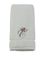 Bottega Tessile Toalla De Manos Monogram (Gris Claro C)