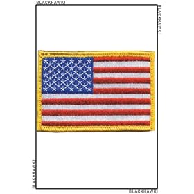 Blackhawk Patch American Flag with Velcro by 