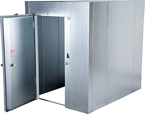 Carroll Coolers, W350608080-0101, Indoor Walk-in Cooler, Size in Feet: 7.92 Height, 6 Length, 8 Width, Includes Wire Shelving
