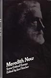 Meredith now : some critical essays