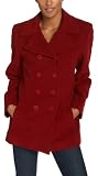 Jones New York Women's Double Breasted Shaped Pea Coat